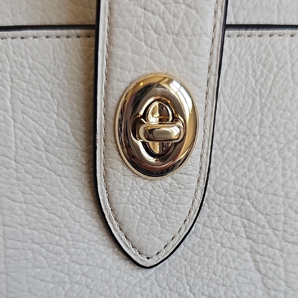 Coach 37167 Mercer Chalk Leather Satchel/shoulder Bag NWOT - Picture 3 of 11